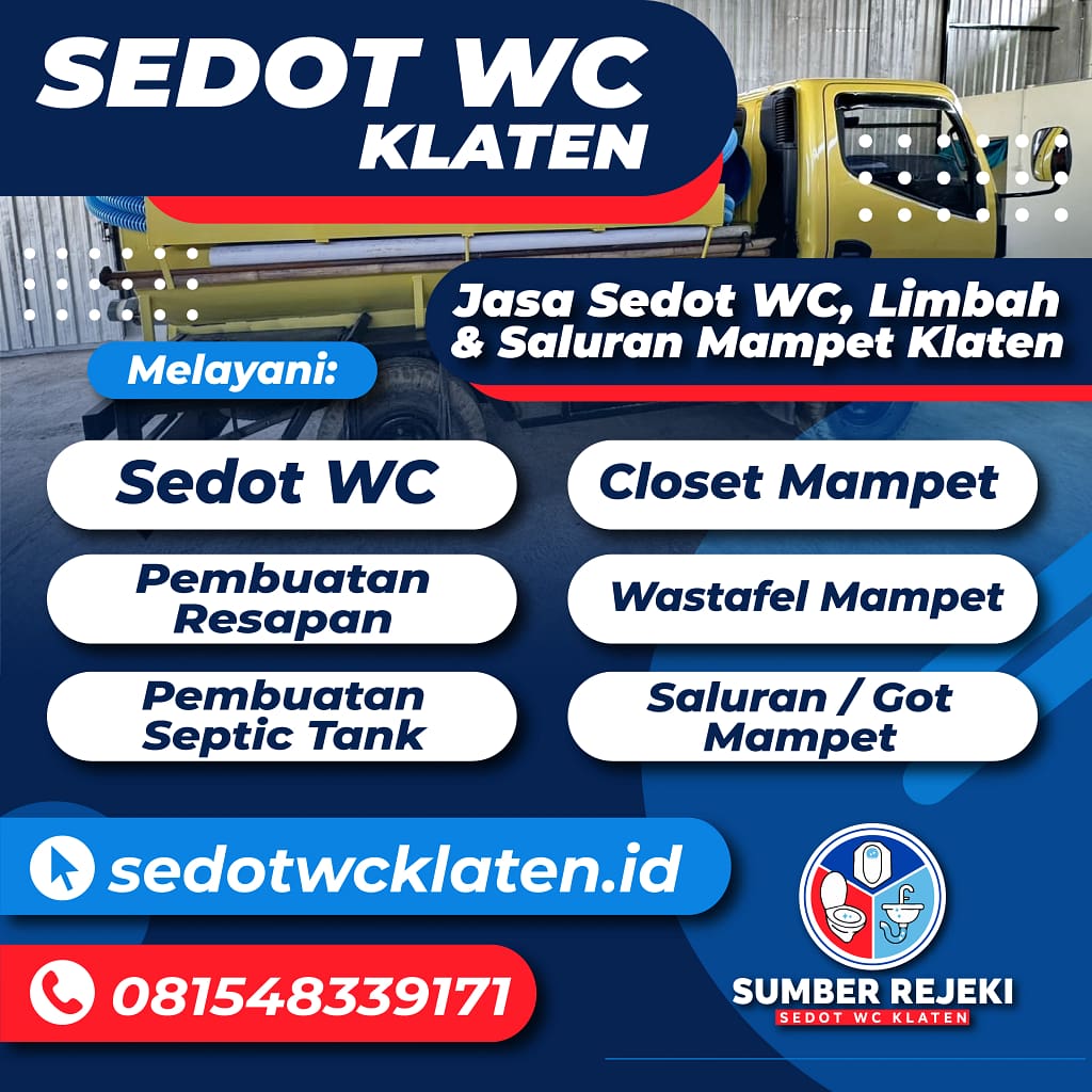 Jasa Sedot WC Daerah Klaten